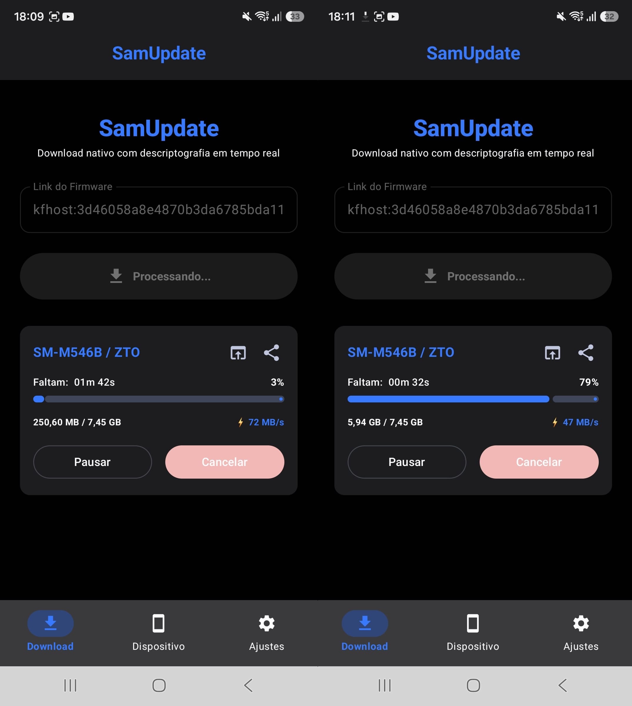 SamUpdate Client - Android