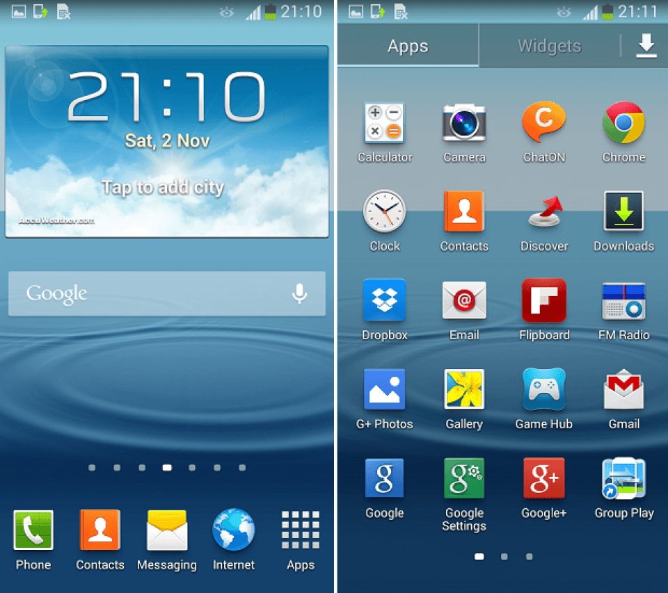 Samsung Android 4.0