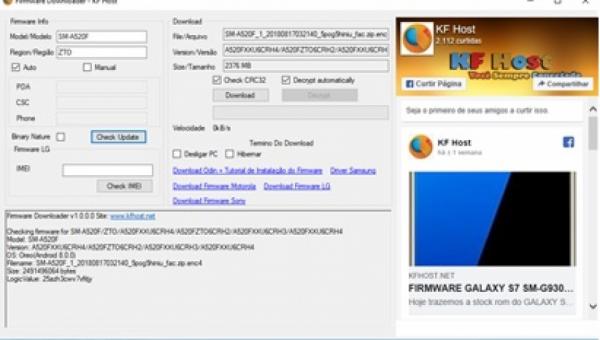 Firmware Downloader 1.0